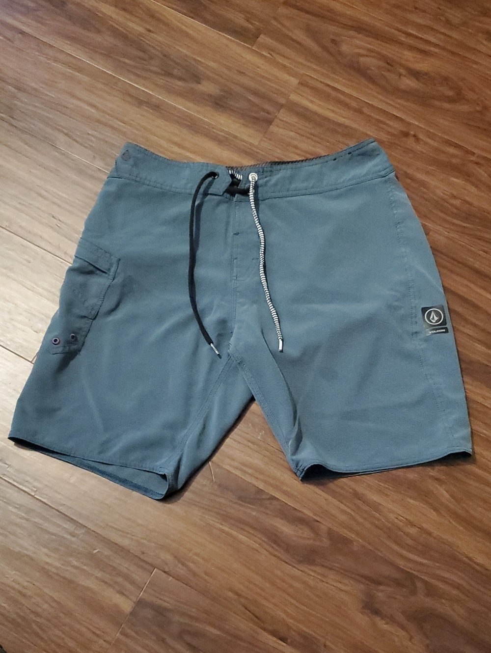 Volcom Mod-Tech Men's Slate Green Swim Board Shorts